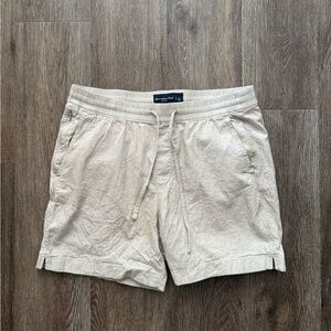 Abercrombie & Fitch Linen 6” Shorts